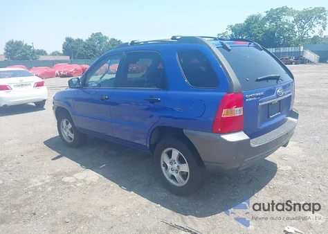 2008 Kia Sportage Lx из США, поврежденный, VIN KNDJF724687511615